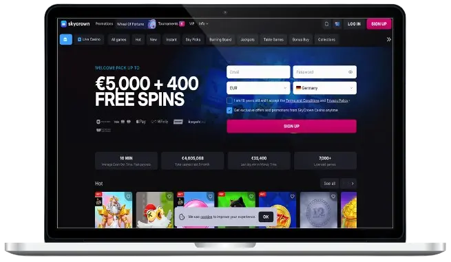 Skycrown official website